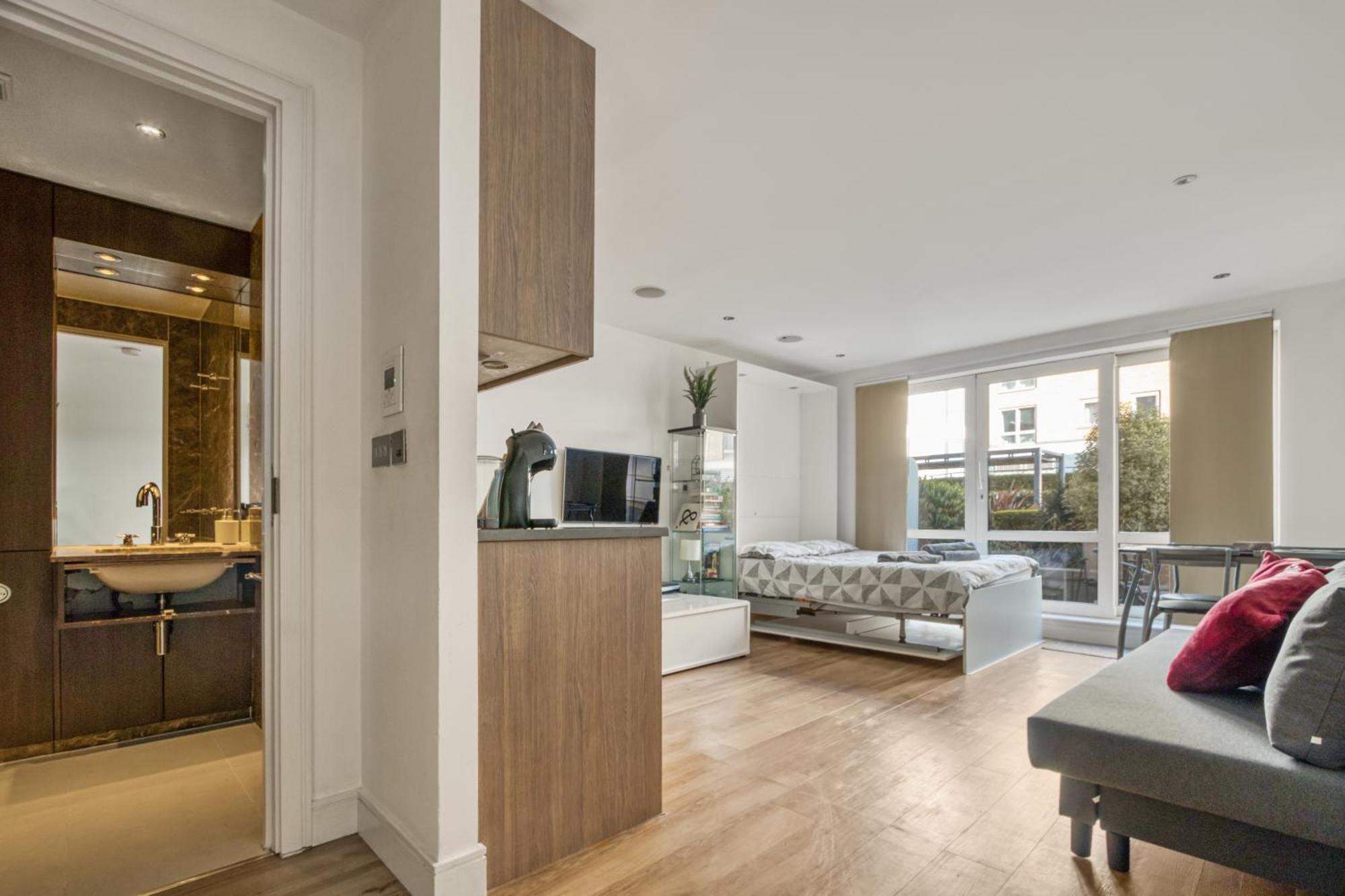 런던 Modern Chic Studio Chelsea 아파트 외부 사진