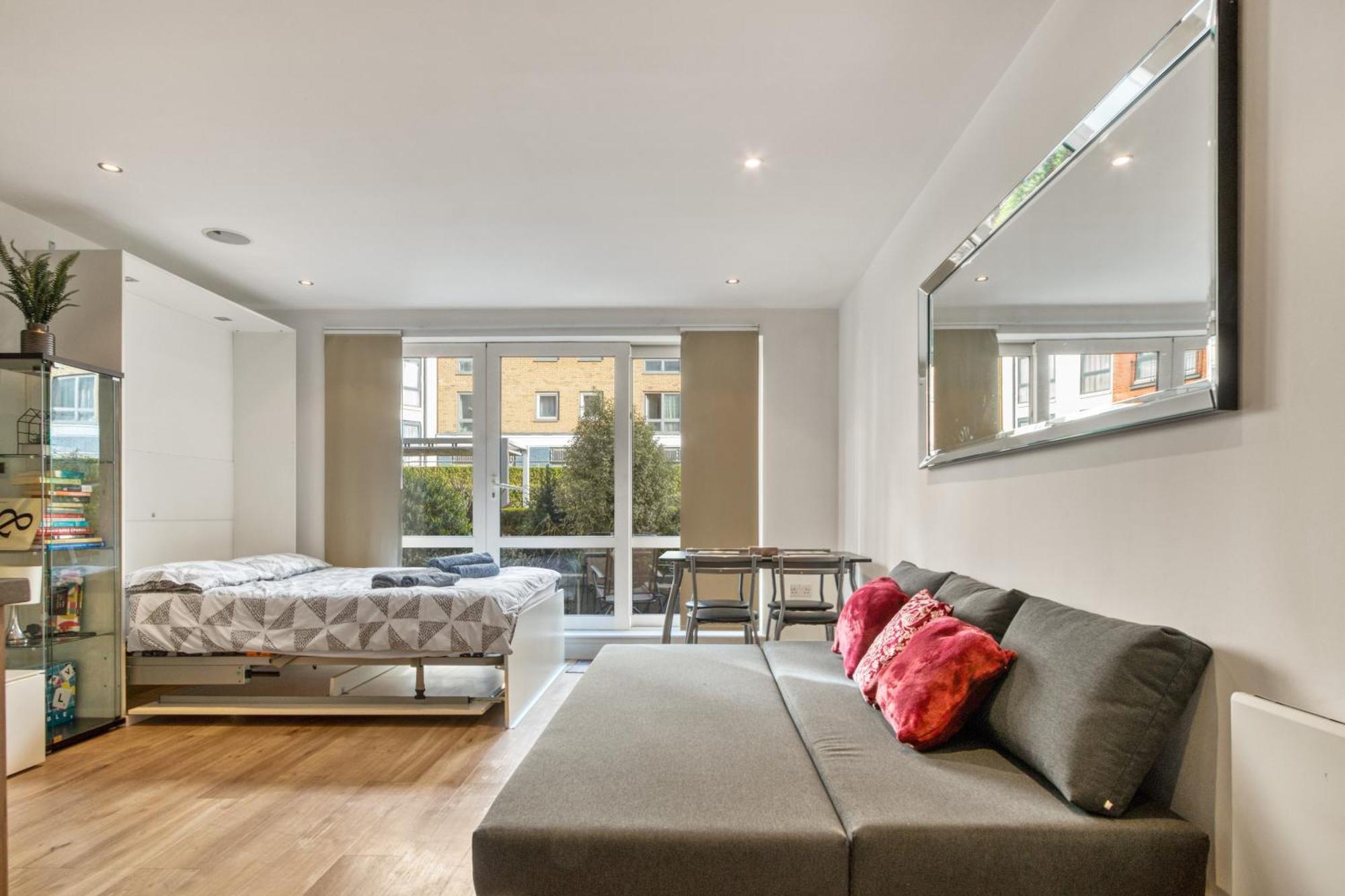 런던 Modern Chic Studio Chelsea 아파트 외부 사진