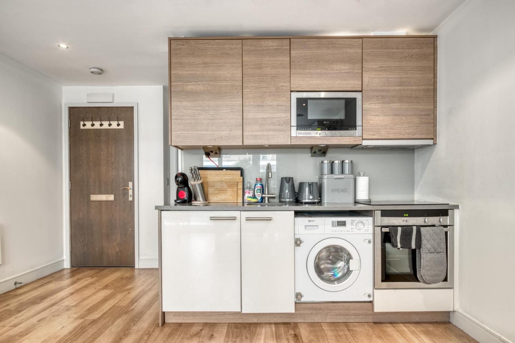 런던 Modern Chic Studio Chelsea 아파트 외부 사진