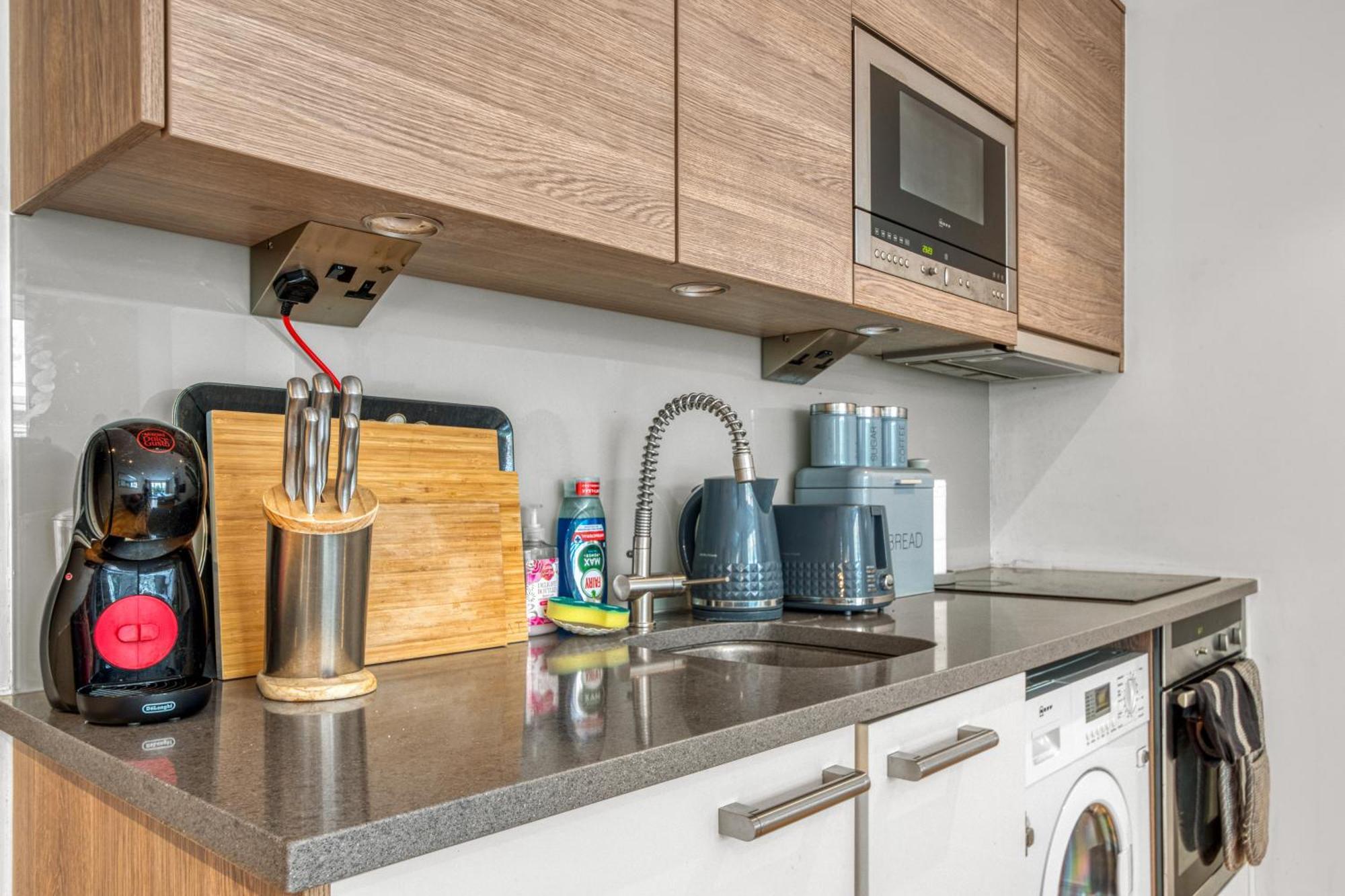 런던 Modern Chic Studio Chelsea 아파트 외부 사진