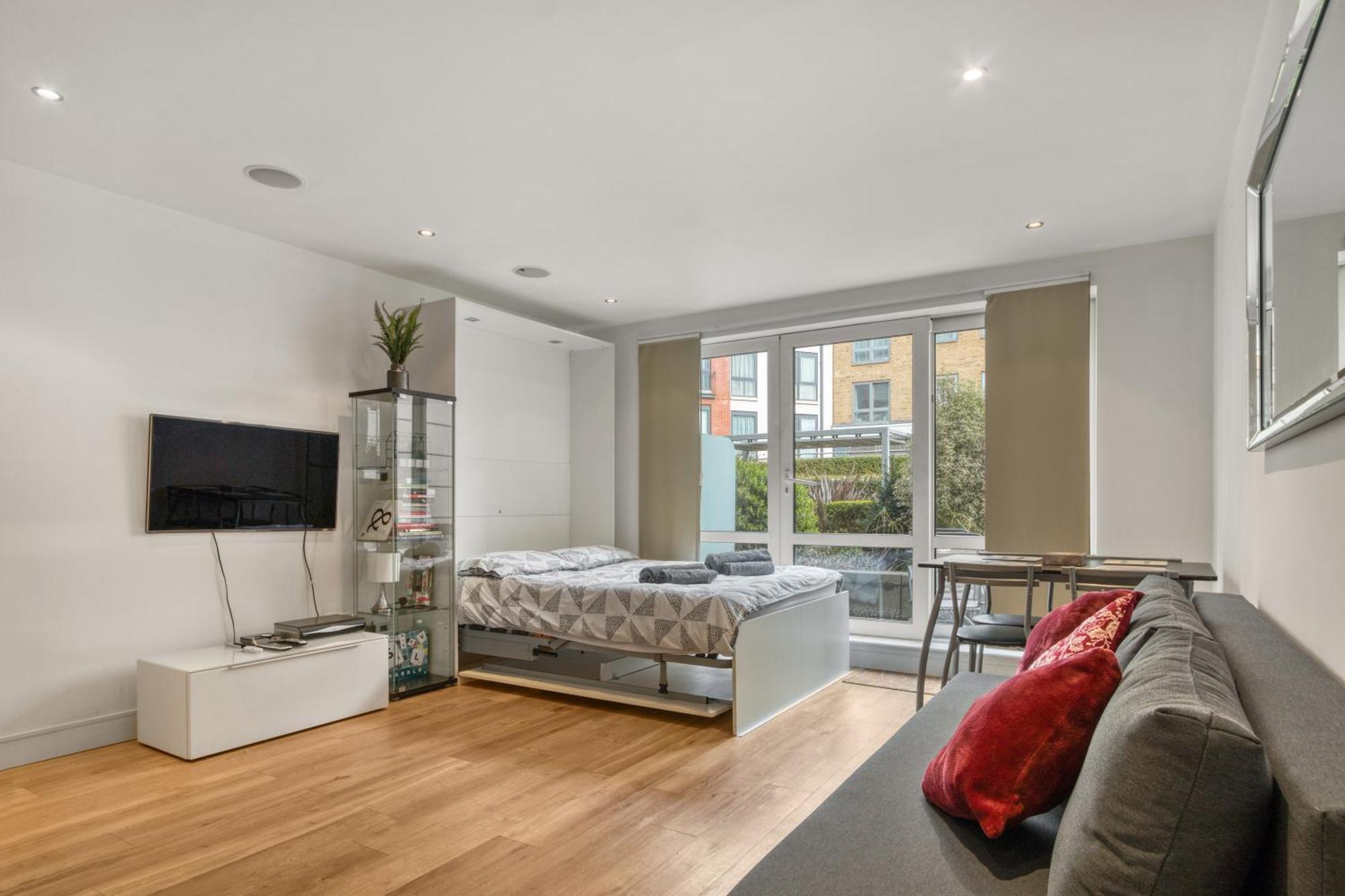 런던 Modern Chic Studio Chelsea 아파트 외부 사진
